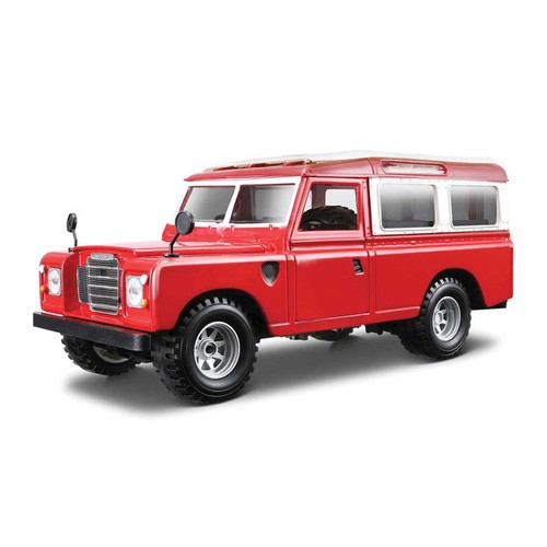 Bburago land rover red - bburago,