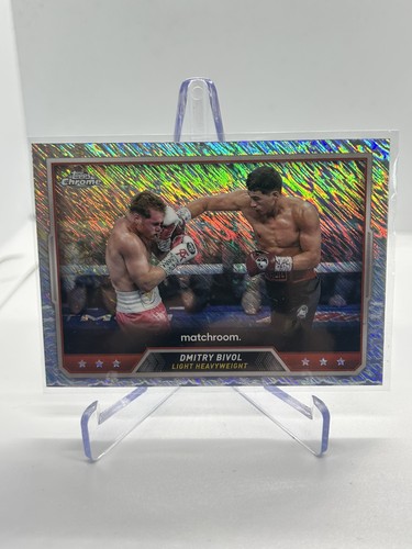 Dmitry bivol topps - bivol, chrome