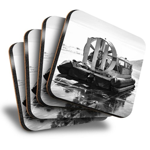 Set square coasters bw - of,