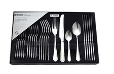 JUDGE DURBARRY STAINLESS STEEL 24 PIECE CUTLERY SET PP343E