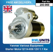 John Deere Gator Starter Motor XUV850D 855D Yanmar