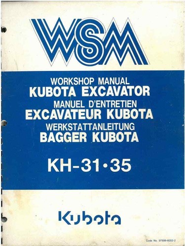 Kubota excavator kh31 kh35 - kh31, &