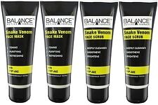 Balance Snake Venom Face Scrub & Face Mask (4 x 75ml)