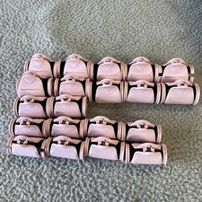 Remington T Studio Hair 20 Set Hot Rollers Velvety H-2050 with Clips Replacement