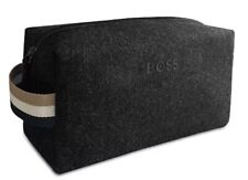 Hugo Boss Parfums Dark Grey Wash Bag / Toiletry / Shaving Bag