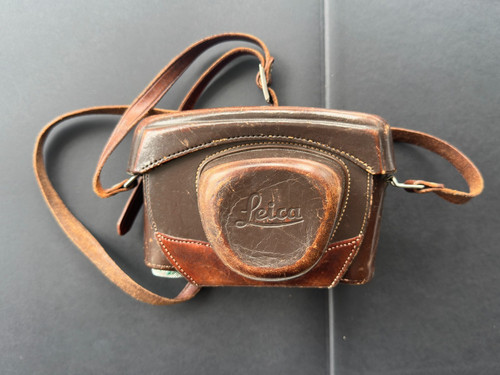 Leica leather carry case - m2/m3,