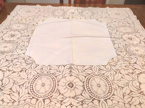 Vintage lace and linen - and,