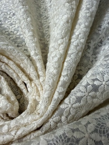 100 silk organza embroidered - silk,