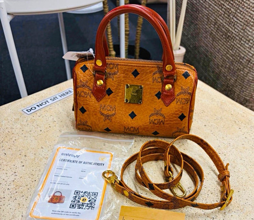 Mcm visetos monogram boston - monogram,