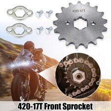 420 17T 20mm Motorcycle Front Sprocket for Honda 50cc 70cc 90cc 110cc 125cc