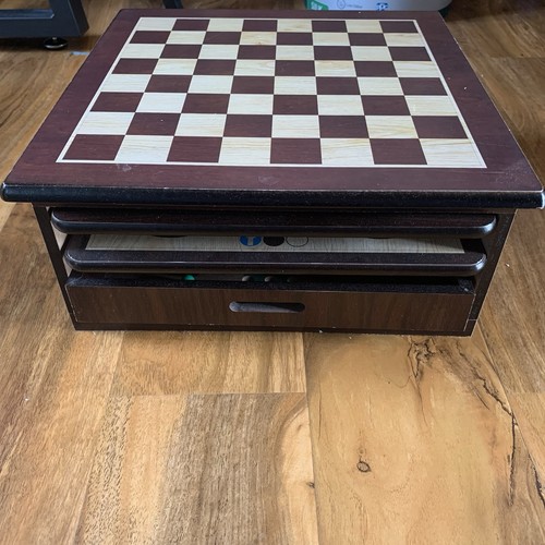 Wooden multi game table - multi-game,