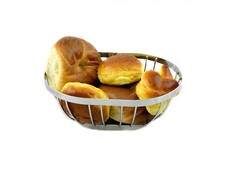 Chrome Bread and Fruit Basket