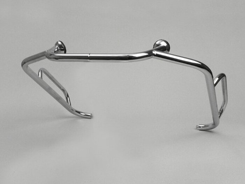 Cuppini front crashbars chrome - front,