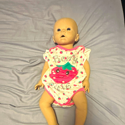 Reborn silicone doll - reborn, blue