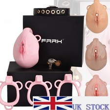 UK Sissy Men's Labia Chastity