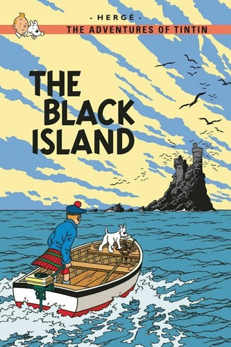 Tintin the black island - tintin,