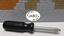 (I 18) Lego Duplo Toolo Tool Screwdriver / Screwdriver Black