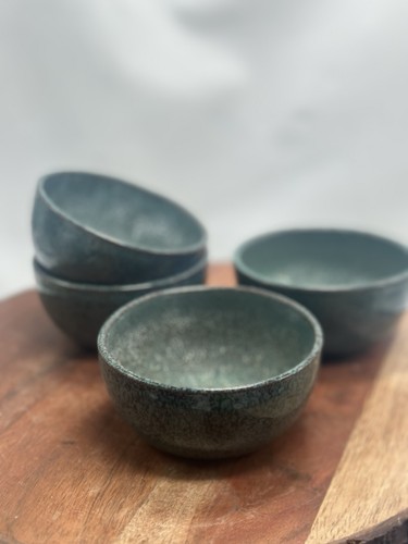 Spanish redware pottery bowls - spanish,