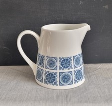 Royal Tuscan Charade Milk Jug, Creamer ... Blue & White Replacement Vintage