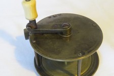 A VINTAGE BRASS  3 1/2 SALMON