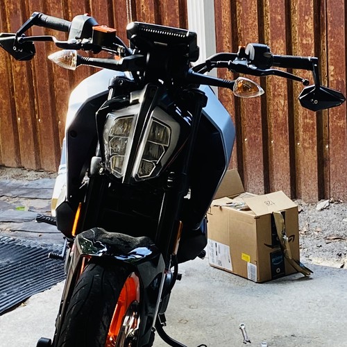Pair motorcycle handle - pair, 7/8''