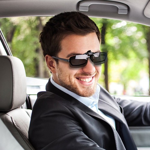 Clip flip sunglasses - flip-up,