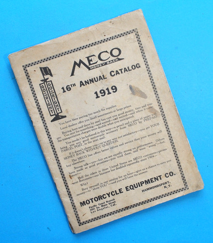 Original 1919 meco motorcycle - original,