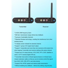 Wireless AV Sender Transmitter