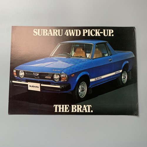 Subaru brat 4wd pickup - subaru,