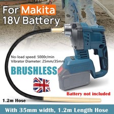 Handheld Electric Cordless Concrete Vibrating Tool For Makita 18V No Battery UK