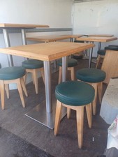 Solid Oak Bar Tables only