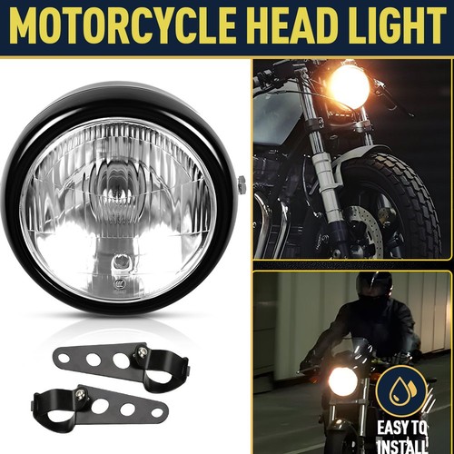 Motorcycle led round headlight - motorcycle,