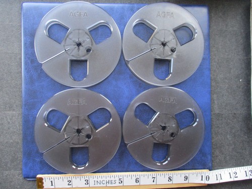 Empty agfa reel to - x,