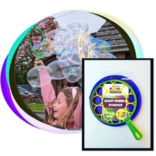 Bubble Wand Hoops Kit - Giant Bubbles Kids Toy - Solution Liquid Refill 1L 3L 5L