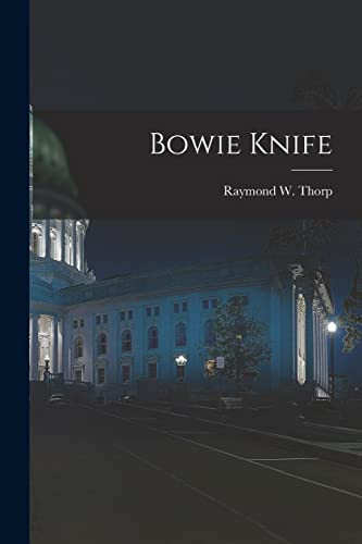 Bowie knife paperback - knife,