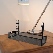 No Drill Under Desk Cable Tray