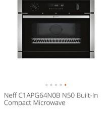 Neff C1APG64N0B N50 Built-In Compact Microwave - Ex Display 