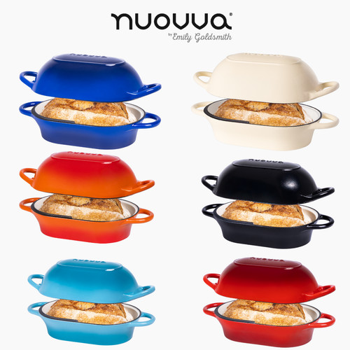 Enamelled cast iron dutch - cast, oven