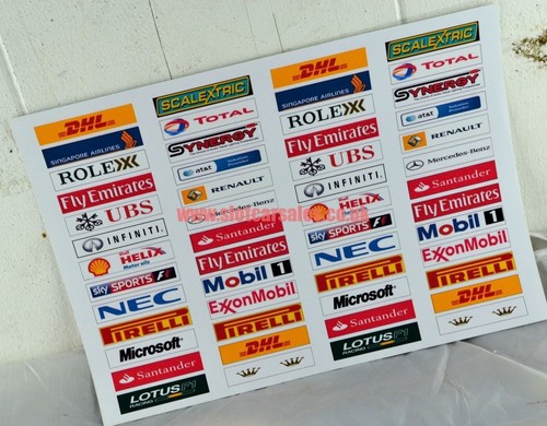 Scalextric crash barrier - f1,