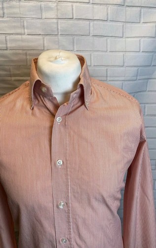 Pal zileri shirt red - pal, striped