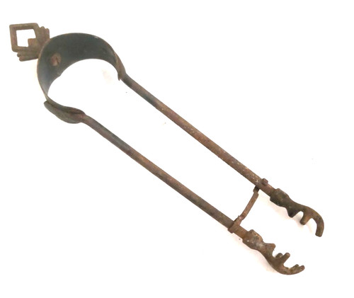 Vintage metal fire - metal, from