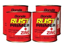 Zinc Anti-Rust Primer Treatment Bonda Stops Rusting Leave Surface Ready to Paint