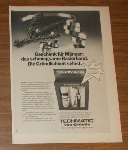 Rare advertising gillette - rare,