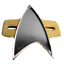 Star Trek VOYAGER Full Size COMMUNICATOR Metal Replica PIN