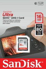 16GB SanDisk Memory SD Card