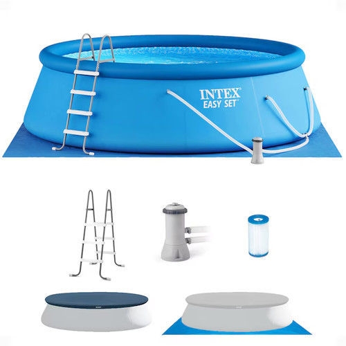 Intex 15ft 48in inflatable - x,