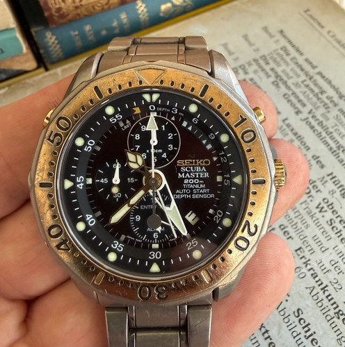 Seiko scuba master 7k52 - scuba, 7k52-6a00