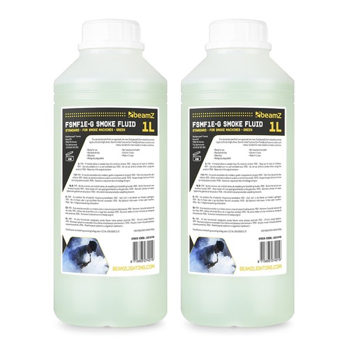 Fog juice smoke machine - 2x,