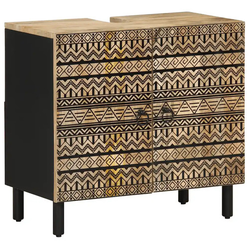 Bathroom vanity black - bathroom, solid