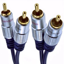 0.5M-20M PURE OFC 2 Phonos RCA